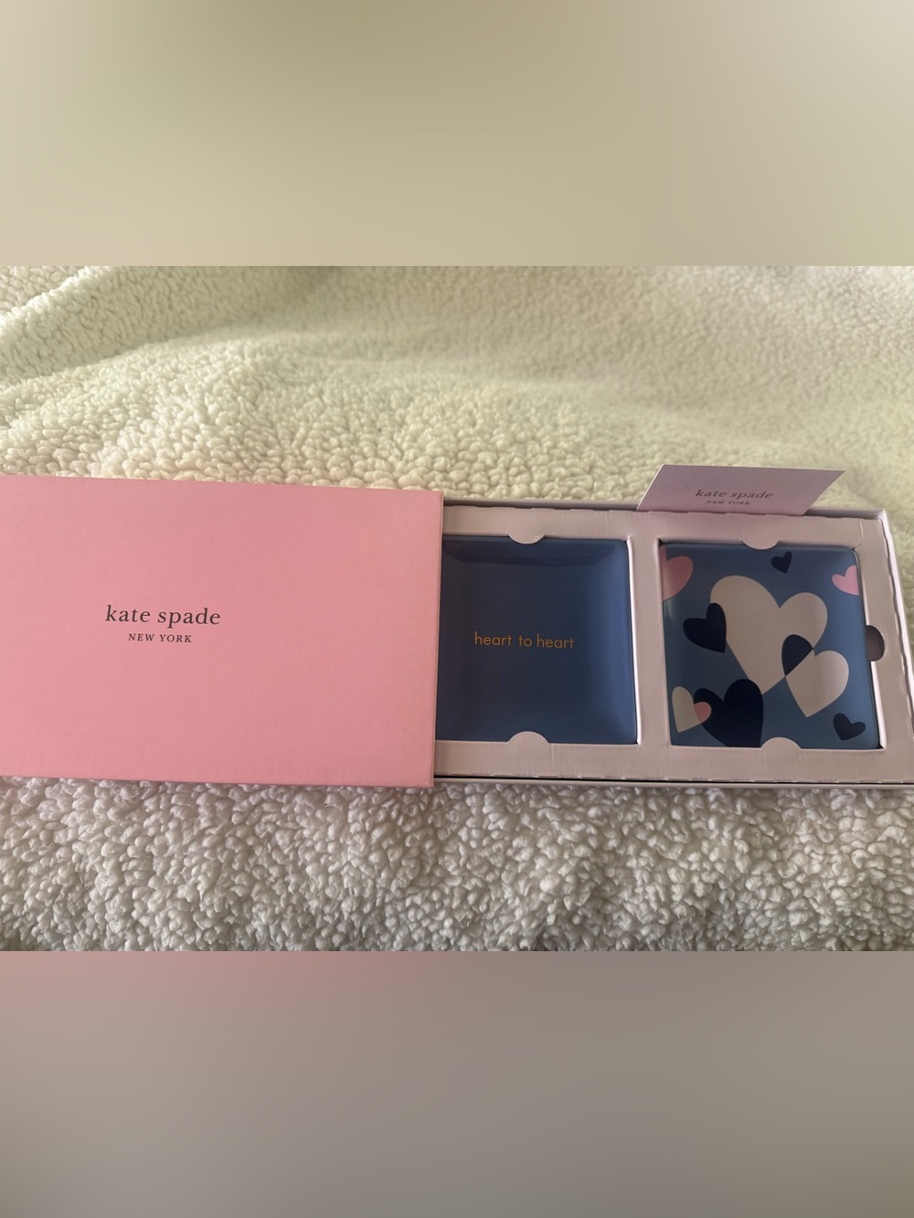 Kate Spade Sweet Talk Heart to Heart Jewelry Tray - Picture 2 of 3